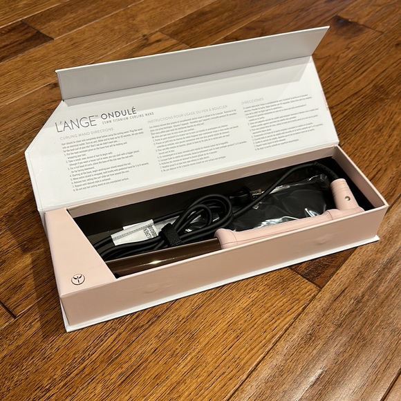 Brand New in original box L’ANGE ONDULE Curling wand 25mm - Picture 2 of 3